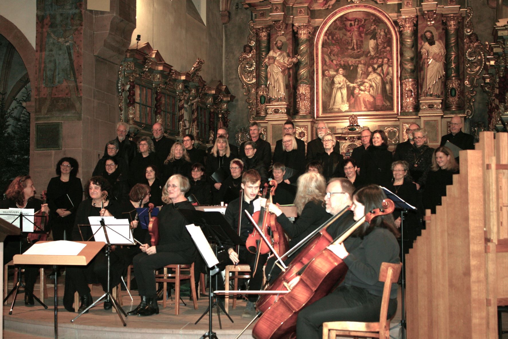 Chor & Orchester 2022 Andre (c) Pfarrei Steinfeld