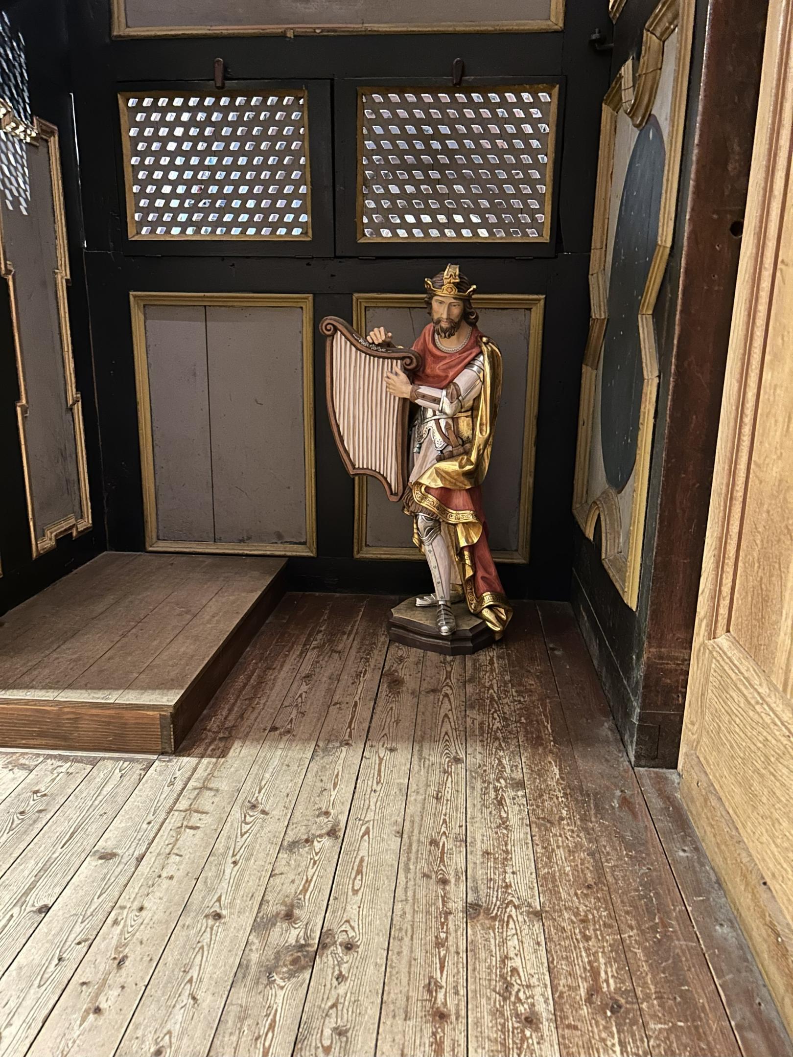 Hl David vor der Montage (c) mpw