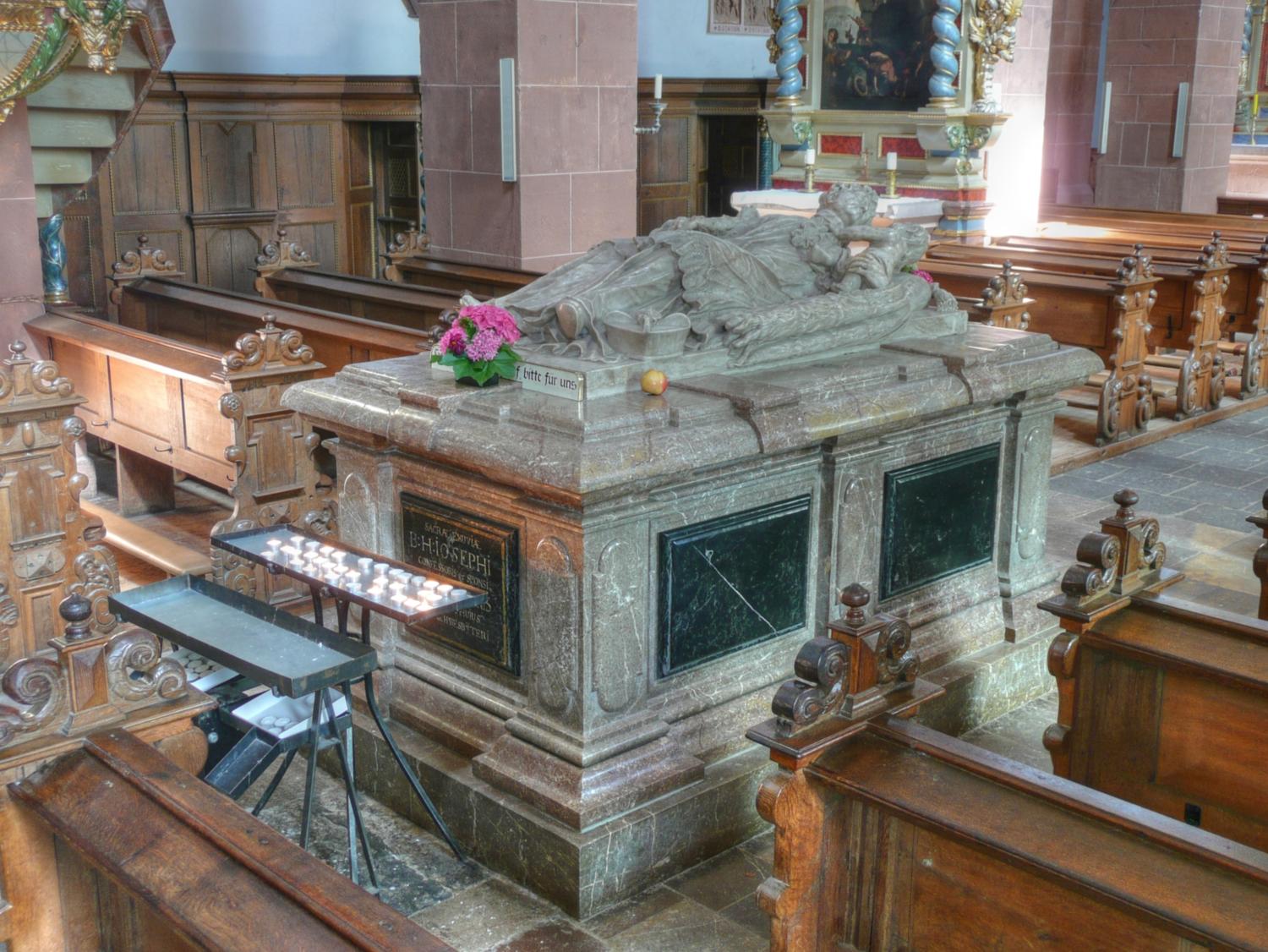 Kloster_Steinfeld_Grab_Hermann_Joseph_von_Steinfeld (c) mpw
