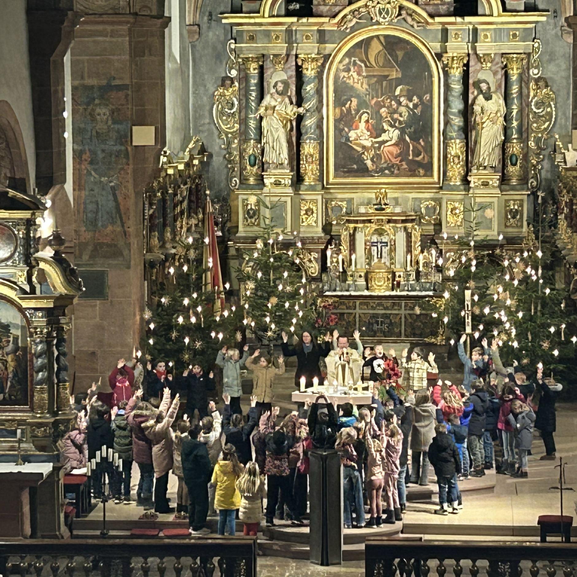 Tauferneuerung Kommunionkinder 2026 Basilika Steinfeld (c) mpw
